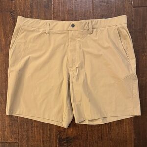 NWT Jack Nicklaus Men's Pull On Golf Shorts 8” Inseam Size XL Color Chinchilla
